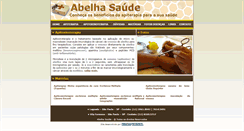 Desktop Screenshot of abelhasaude.com.br