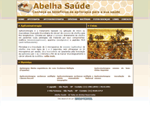 Tablet Screenshot of abelhasaude.com.br
